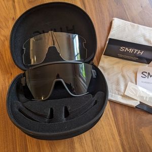 Wildcat Smith Bike Sunglasses with Chromapop Black Lens and Clear Lense